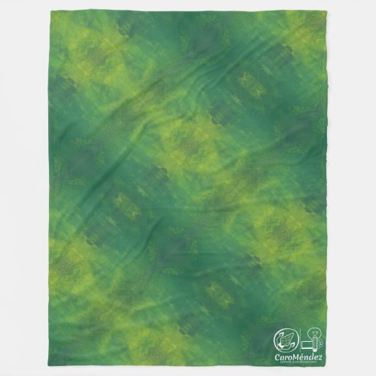  Textura #2 de la obra Nuit Fleece Deken (Voorkant)