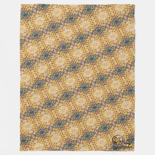 Textura #2 de la obra Piña. SERIE Fleece Deken (Voorkant)