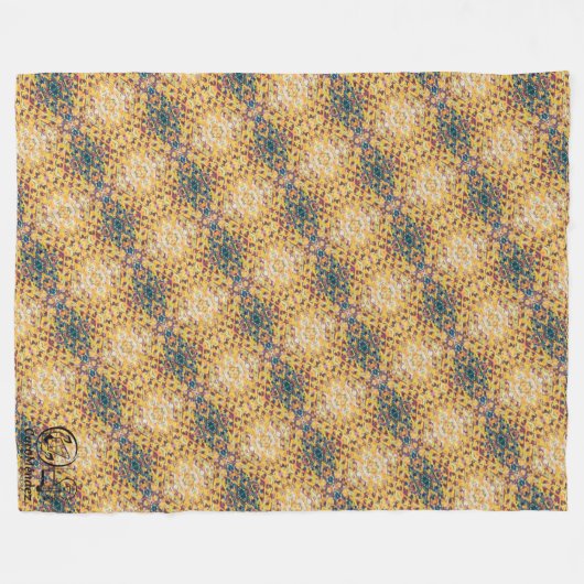 Textura #2 de la obra Piña. SERIE Fleece Deken (Voorkant (Horizontaal))