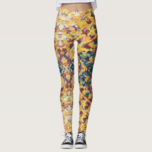 Textura #2 de la obra Piña. SERIE Leggings (Voorkant)