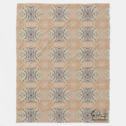 Textura #2 de la obra Viendo a travez de los ojos Fleece Deken (Voorkant)