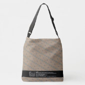 Textura #2 de obra Amanecer Crossbody Tas (Achterkant)