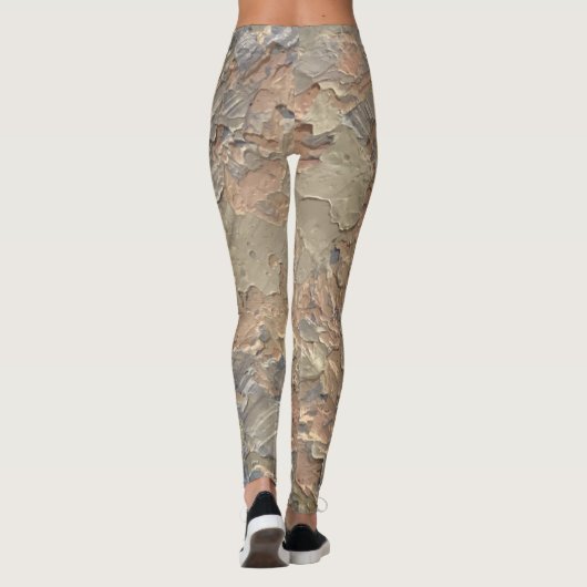 Textura #2 de obra Amanecer Leggings (Achterkant)