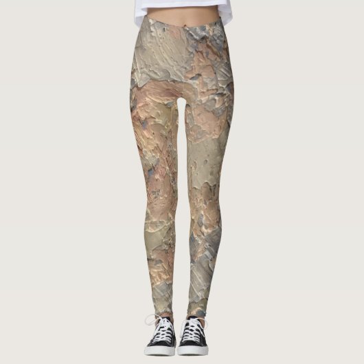 Textura #2 de obra Amanecer Leggings (Voorkant)