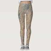 Textura #2 de obra Amanecer Leggings (Voorkant)