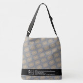 Textura #2 de obra La roca Crossbody Tas (Achterkant)