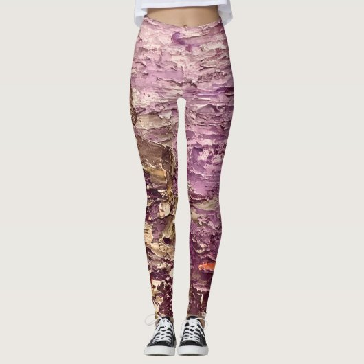 Textura #30 de obra Amanecer Leggings (Voorkant)