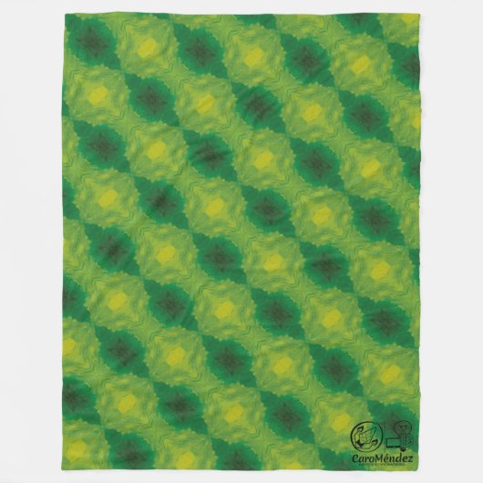 Textura #31 de la obra Nuit Fleece Deken (Voorkant)