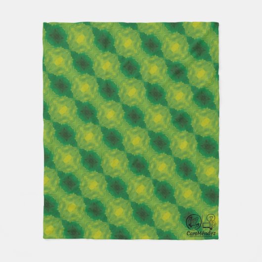 Textura #31 de la obra Nuit Fleece Deken (Voorkant)