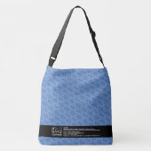 Textura #33 de obra Horizonte Crossbody Tas (Achterkant)