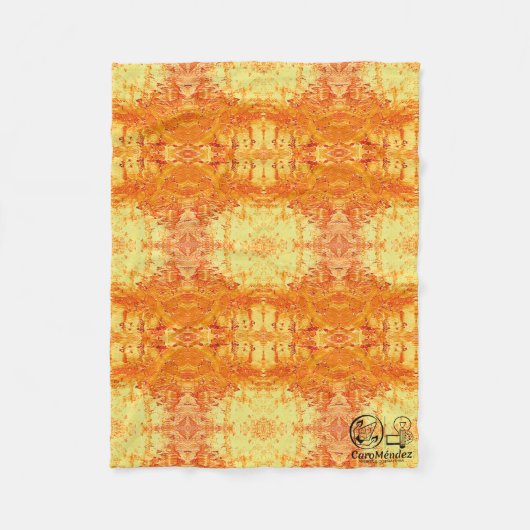 Textura #34 de obra Horizonte Fleece Deken (Voorkant)