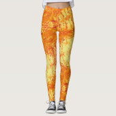 Textura #34 de obra Horizonte Leggings (Voorkant)
