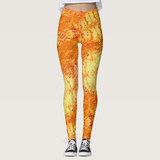 Textura #34 de obra Horizonte Leggings (Voorkant)