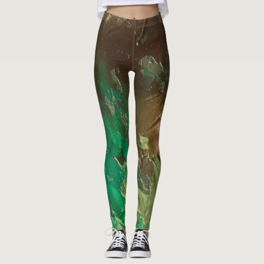 Textura #35 de la obra Nuit Leggings (Voorkant)