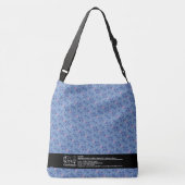 Textura #35 de obra Horizonte Crossbody Tas (Achterkant)