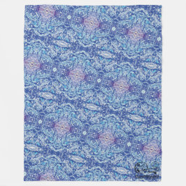Textura #35 de obra Horizonte Fleece Deken