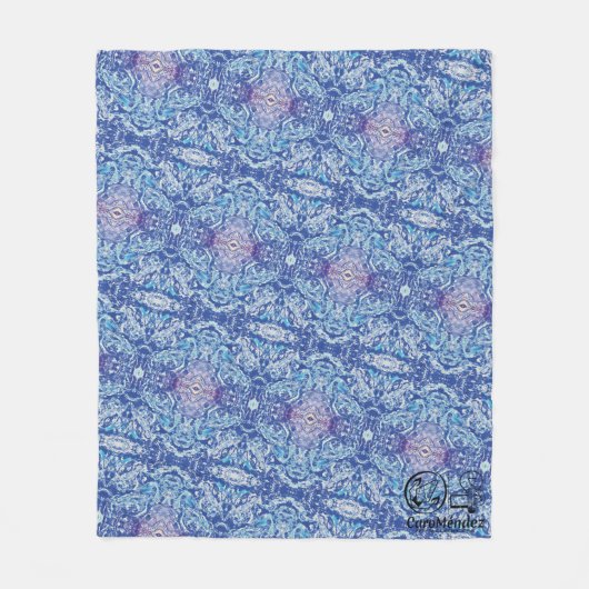 Textura #35 de obra Horizonte Fleece Deken (Voorkant)