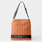 Textura #36 de la obra Nuit Crossbody Tas (Achterkant)