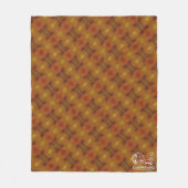 Textura #38 de la obra Nuit Fleece Deken (Voorkant)