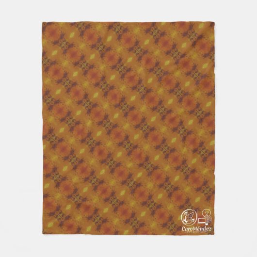 Textura #38 de la obra Nuit Fleece Deken (Voorkant)