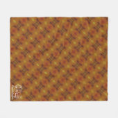 Textura #38 de la obra Nuit Fleece Deken (Voorkant (Horizontaal))