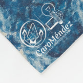 Textura #3 de la obra Cerezas Fleece Deken (Hoek)