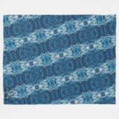 Textura #3 de la obra Cerezas Fleece Deken (Voorkant (Horizontaal))