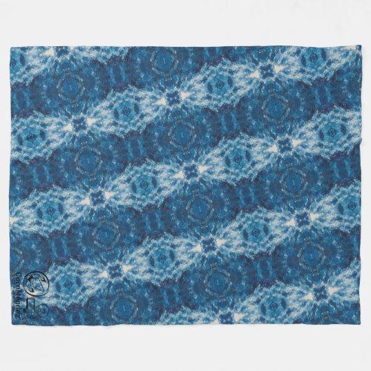 Textura #3 de la obra Cerezas Fleece Deken (Voorkant (Horizontaal))