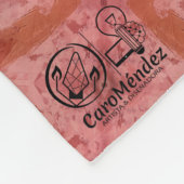 Textura #3 de la obra El corazón de los... Fleece Deken (Hoek)