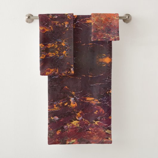 Textura #3 de la obra La puesta del sol Bad Handdoek (Insitu)