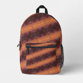 Textura #3 de la obra La puesta del sol Bedrukte Rugzak