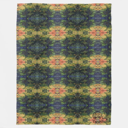 Textura #3 de la obra Maritimo Fleece Deken (Voorkant)