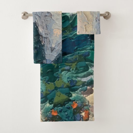 Textura #3 de la obra Viendo a travez de los ojos Bad Handdoek (Insitu)