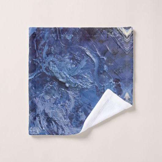 Textura #3 de obra Horizonte Washandje (Wasdoekje)