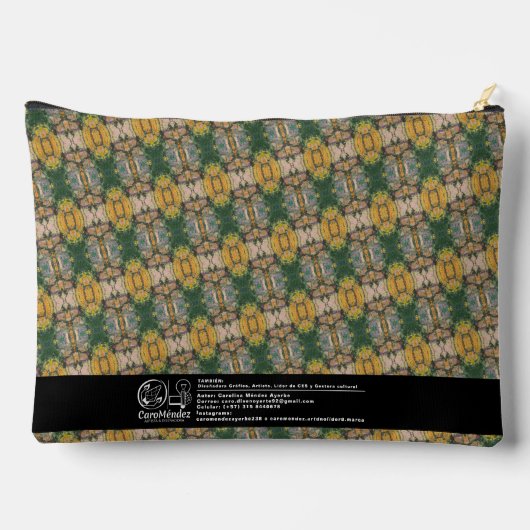 Textura #3 de obra La roca Etui (Achterkant)