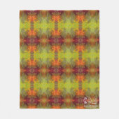 Textura #42 de la obra Nuit Fleece Deken (Voorkant)