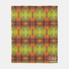 Textura #42 de la obra Nuit Fleece Deken