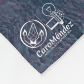 Textura #42 de obra Amanecer Fleece Deken (Hoek)