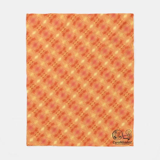 Textura #43 de la obra Nuit Fleece Deken (Voorkant)