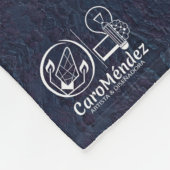 Textura #44 de obra Amanecer Fleece Deken (Hoek)