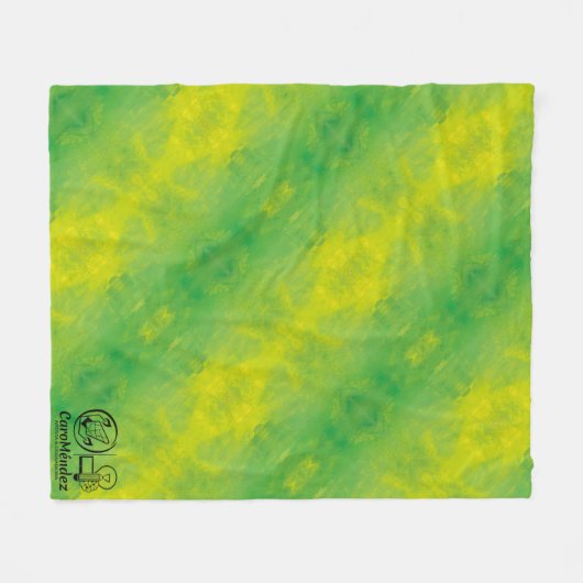 Textura #45 de la obra Nuit Fleece Deken (Voorkant (Horizontaal))