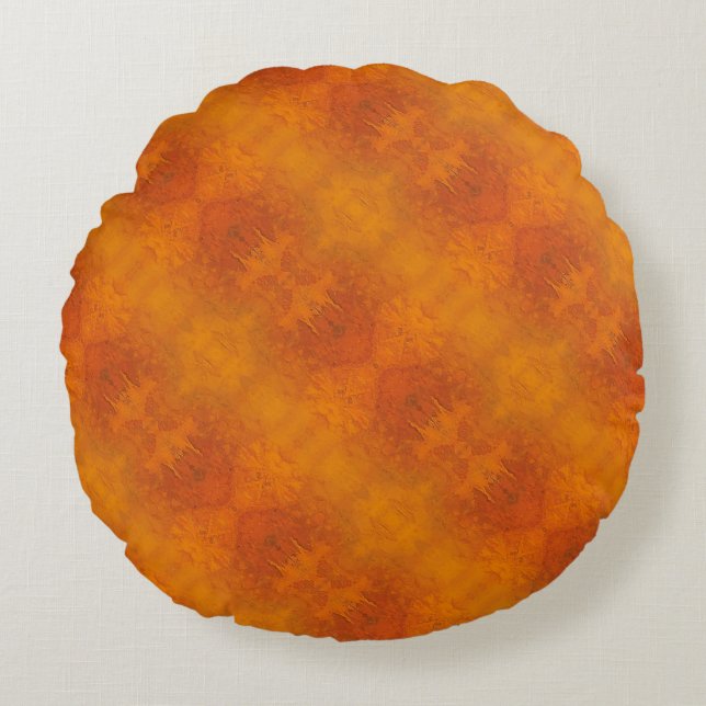 Textura #47 de la obra Nuit Rond Kussen (Voorkant)