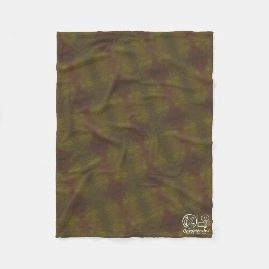 Textura #48 de la obra Nuit Fleece Deken (Voorkant)