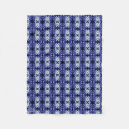 Textura #4.0 de la obra Cerezas Fleece Deken