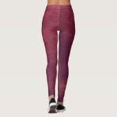 Textura #4 de la obra Fantasía y realidad Leggings (Achterkant)