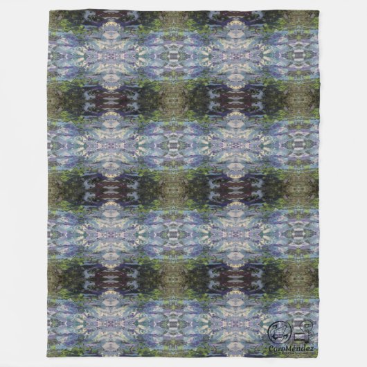 Textura #4 de la obra Maritimo Fleece Deken (Voorkant)