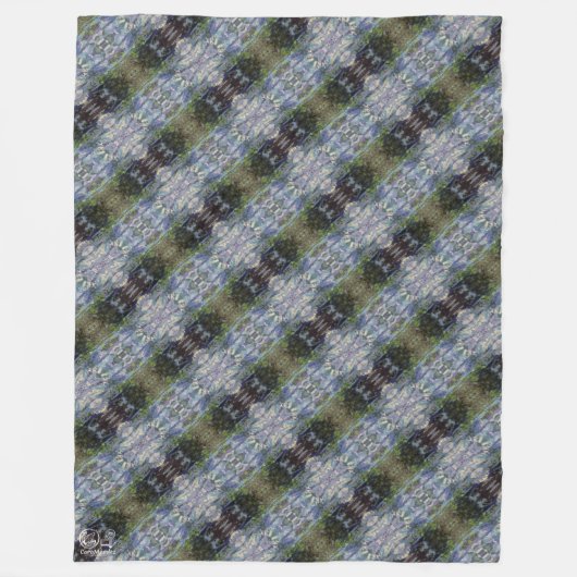 Textura #4 de la obra Maritimo Fleece Deken (Voorkant)