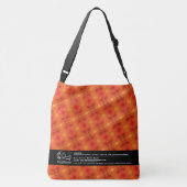 Textura #4 de la obra Nuit Crossbody Tas (Achterkant)