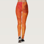 Textura #4 de la obra Nuit Leggings (Achterkant)