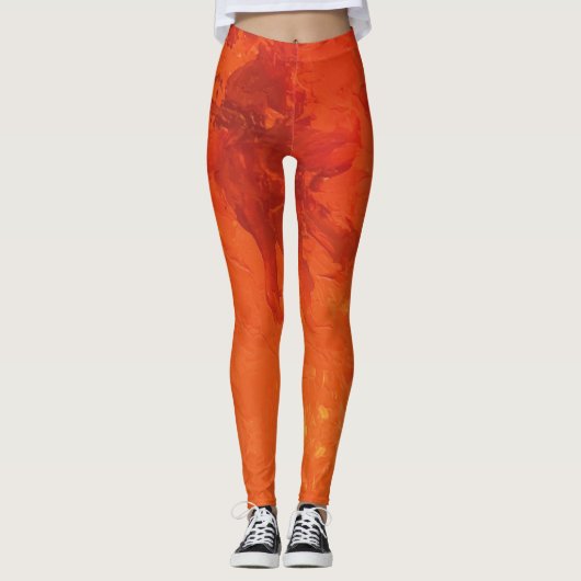 Textura #4 de la obra Nuit Leggings (Voorkant)